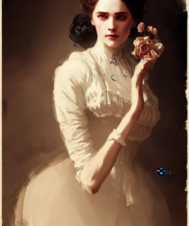 Prompt: a beautiful woman in victorian style clothing, beautiful face, cinematic lighting, low key contrast, detailed, hyperrealistic, character concept art by tolkien and greg rutkowski