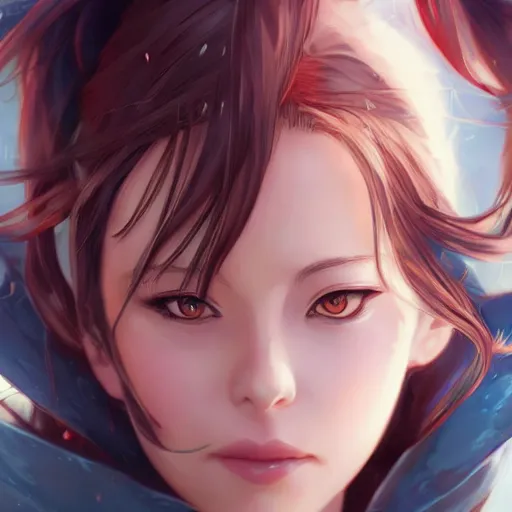 Image similar to An anime portrait of Liv Tyler, by Stanley Artgerm Lau, WLOP, Rossdraws, James Jean, Andrei Riabovitchev, Marc Simonetti, and Sakimichan, tranding on artstation