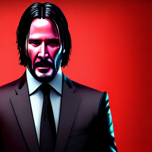 Image similar to John wick in indian outfit, hyperrealistic, photorealistic, 8k,