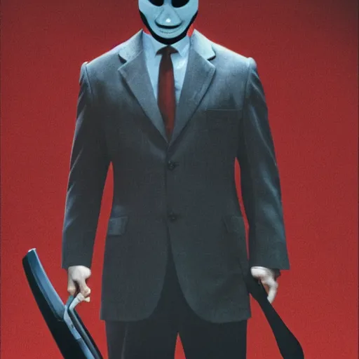 Image similar to The Intruder as The American Psycho