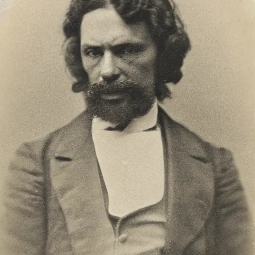 Image similar to colour photograph of anton rubinstein ( 1 8 2 9 - 1 8 9 4 ), studio lighting, british museum