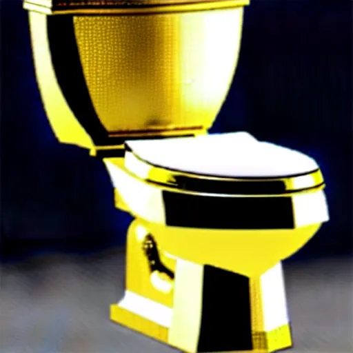 Image similar to a toilet made from solid gold. highly detailed, ornate, photorealistic