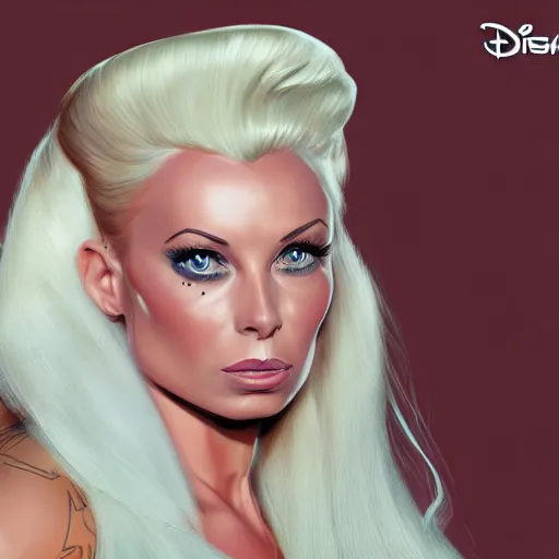 Image similar to portrait of isabelledeltore by disney concept artists, blunt borders, rule of thirds