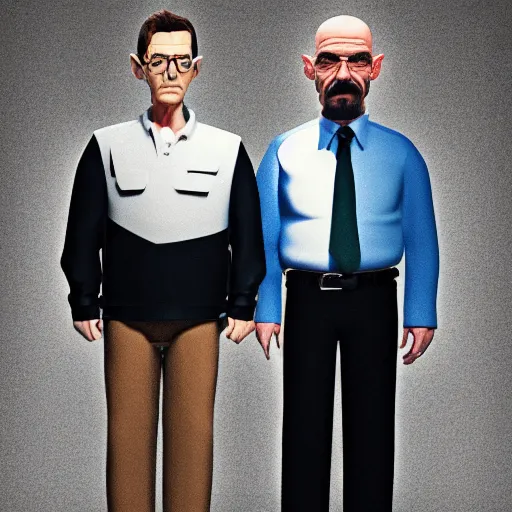 Prompt: Hal from Malcolm in the Middle with Walter White standing together, photograph, picture, 4k resolution, 8k resolution, HD Quality, highly detailed, very detailed, detailed, studio quality lighting, trending on artstation, realistic, very realistic, hyperrealistic