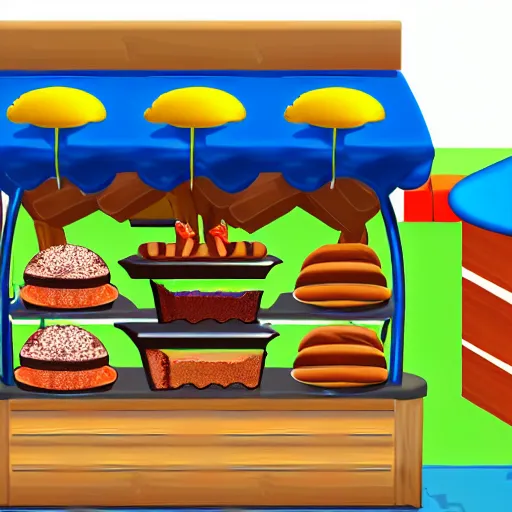 Image similar to bakery in playground