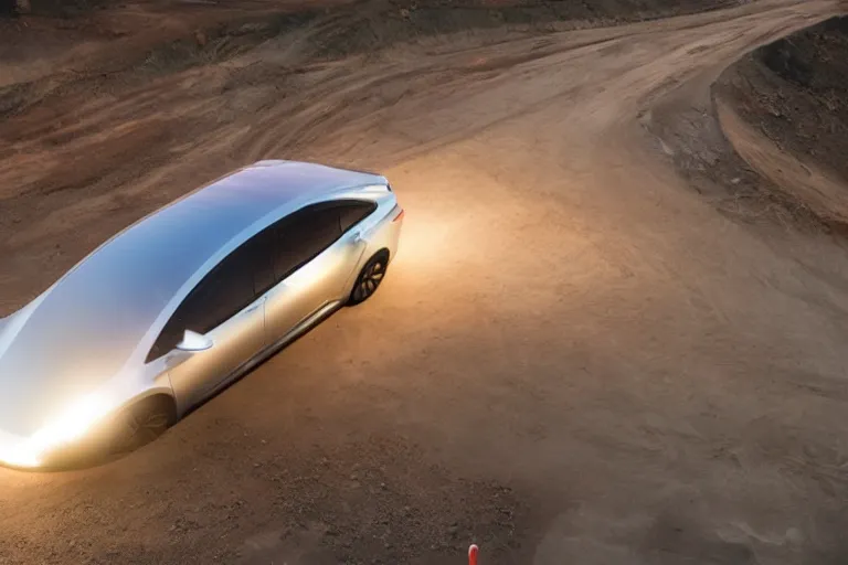 Prompt: elon musk tunneling his way to china, cinematic lighting