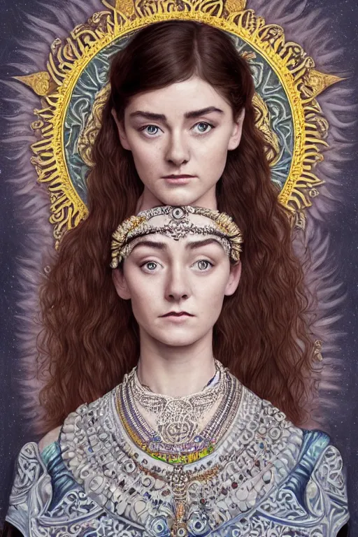 Image similar to a full body art nouveau portrait of a 16-year old sun goddess who resembles Audrey Hepburn and Saoirse Ronan with a worried, intense gaze and slightly opened mouth, ornate intricate iridescent mother-of-pearl jewelry, intricate, elegant, highly detailed, digital painting, artstation, concept art, smooth, sharp focus, illustration, art by John William Waterhouse and Bouguereau and Donato Giancola and alphonse mucha