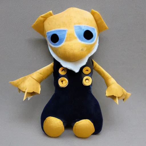 Prompt: clockwork plush