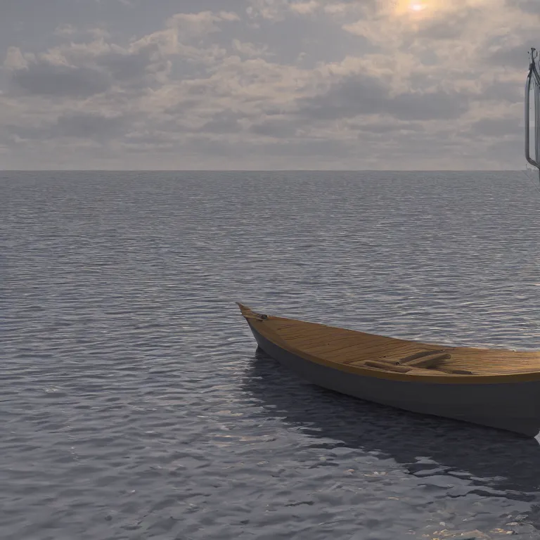 Image similar to a picture of a rising tide lifts all boats. visual art, 8 k resolution, 3 d modelling, accent lighting