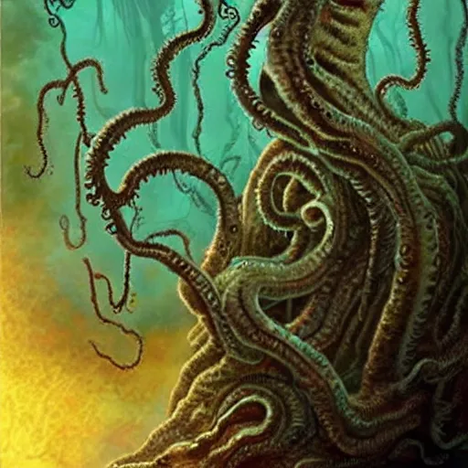 Prompt: lovecraftian horror