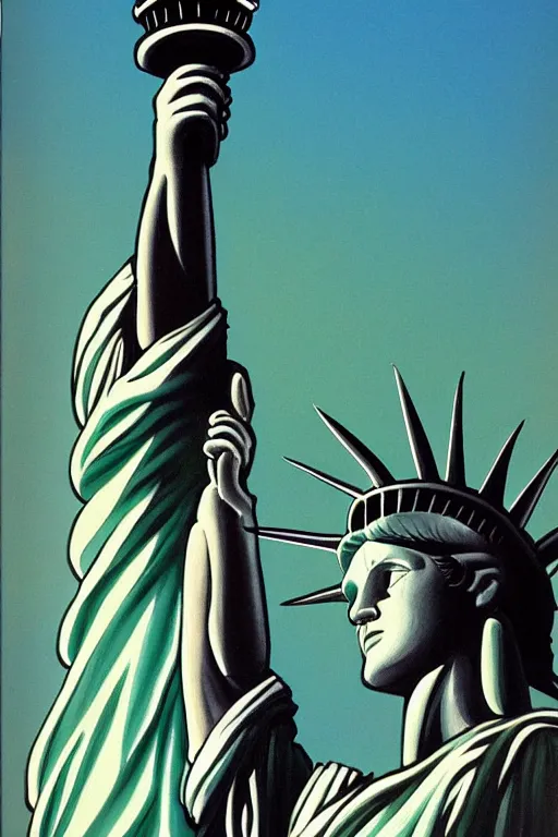 The Statue of Liberty, Funky Tapestry, Statue Tapestry, Statue Art –  Ksproducers