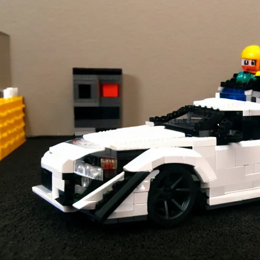 Image similar to toyota supra mk 4 lego set