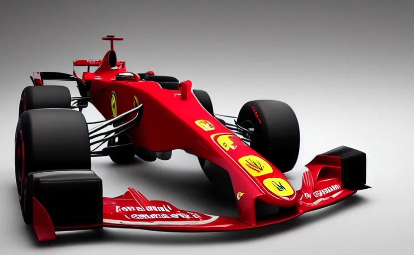 Image similar to “A 2025 Ferrari Formula One Concept, studio lighting, 8K”