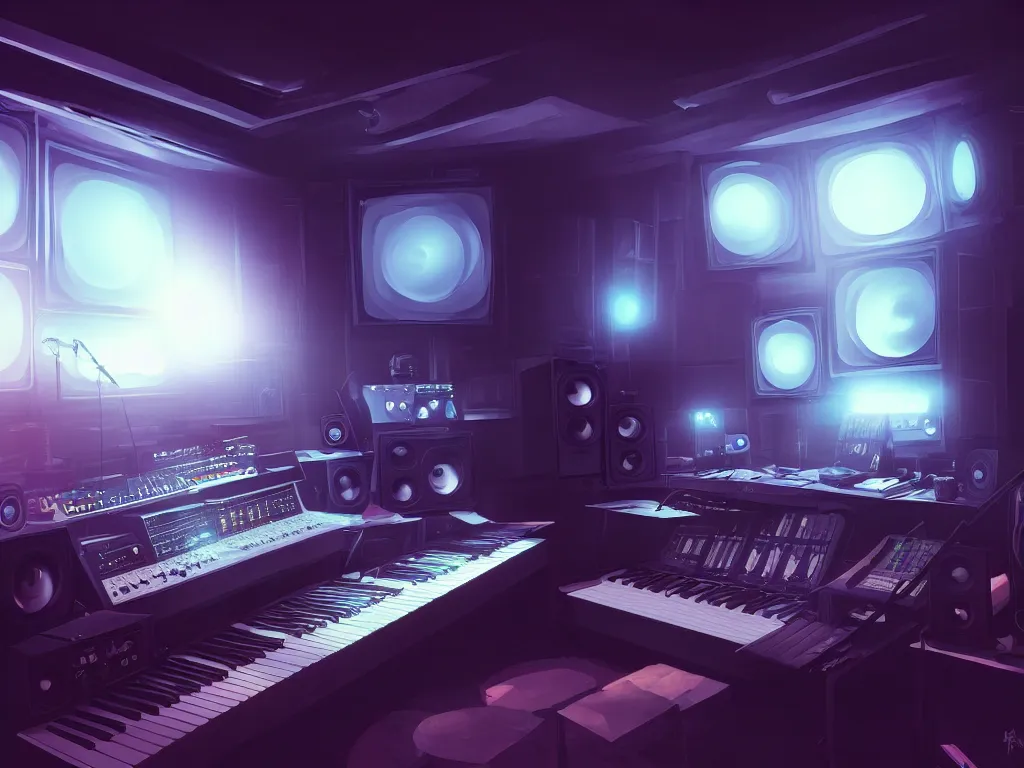 MUSIC STUDIO BACKGROUND 