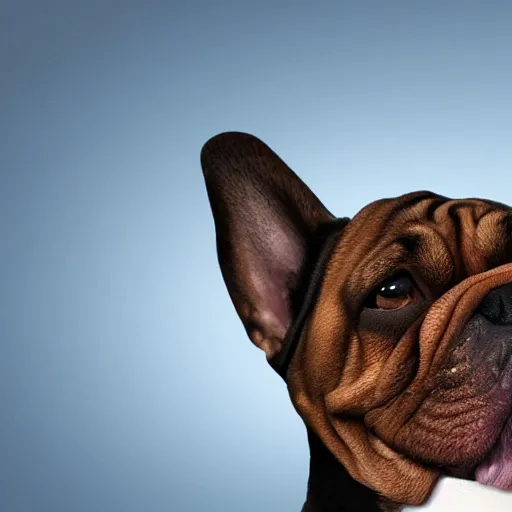 Prompt: a dog with steve harvey's face, studio lighting, 4 k, photorealistic, award winning