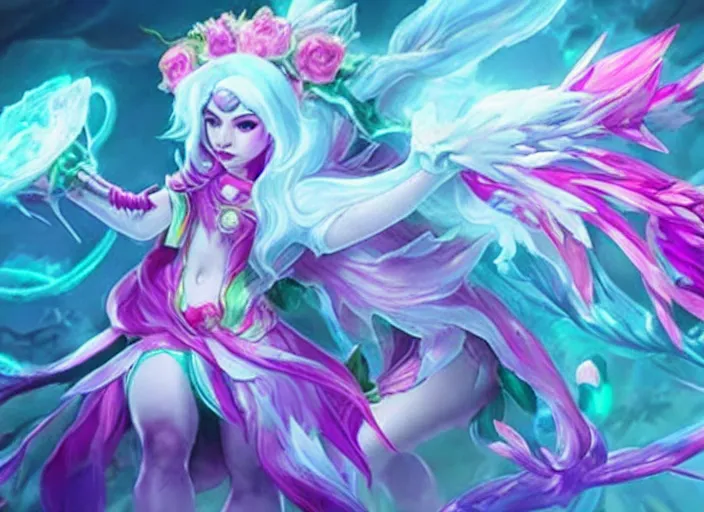Prompt: new leaked spirit blossom skins - league of legends