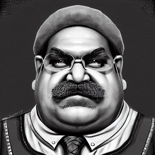 Image similar to a portrait of Wario,extremely detailed multiple unique different art styles.