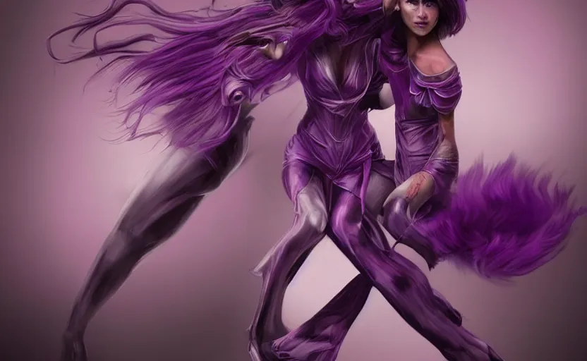 Image similar to purple tornado, art style, artstation, pixie, pinterest, real photo, very detailed, realistic proportions, true purple tornado