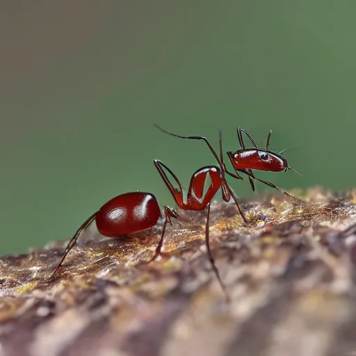 Prompt: an award winning portrait photo of an ant