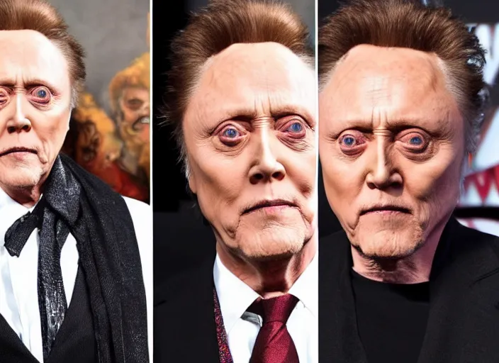 Prompt: Christopher Walken as a superhero in the Marvel cinematic universe