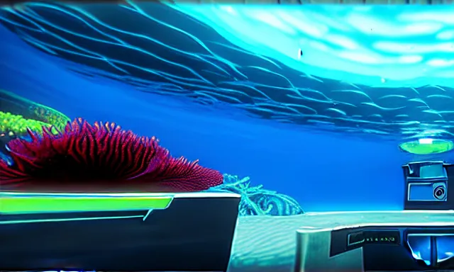 Image similar to subnautica