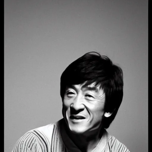 Prompt: jackie chan in the 6 0's