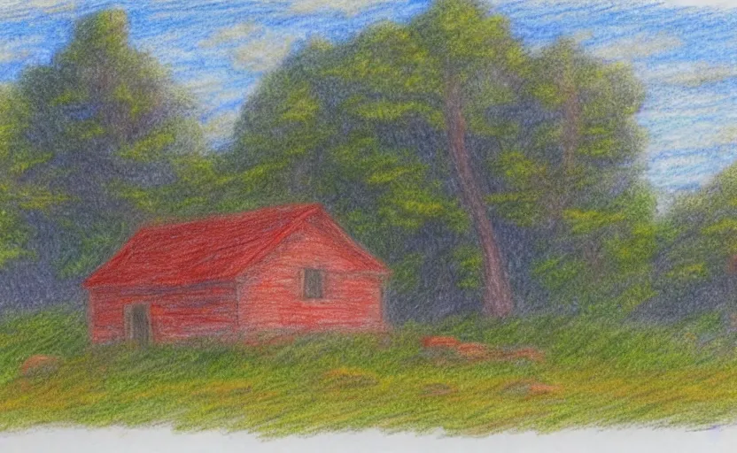 Landscape drawing - YouTube