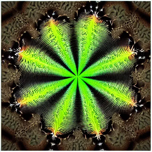 Image similar to fractal cactus