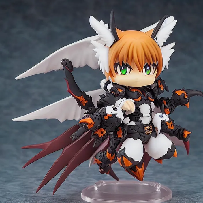 Image similar to deathwing, an anime nendoroid of deathwing, figurine, detailed product photo