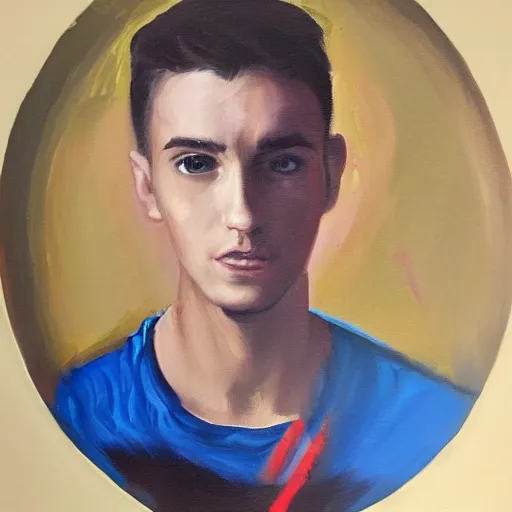 Prompt: The average Youtuber, masterpiece, oil paint