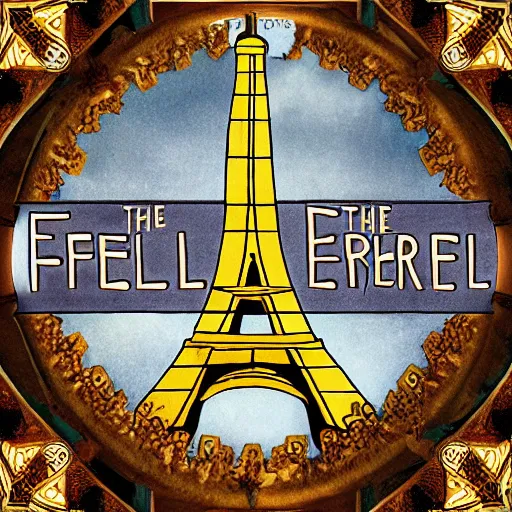 Prompt: the Eiffel Tower cover by weed