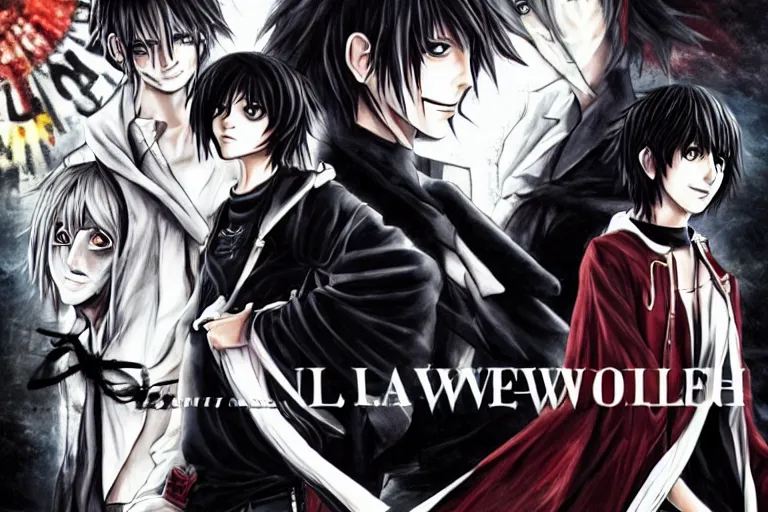 Image similar to l · lawliet, hunchback, death note