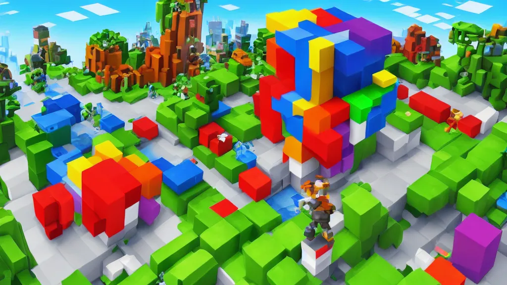 Image similar to next cube world update by wollay