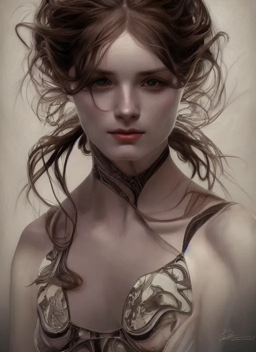 Prompt: ultra realistic illustration, prima ballerina, sci - fi, fantasy, symmetrical face, intricate, elegant, highly detailed, digital painting, artstation, concept art, smooth, sharp focus, illustration, art by artgerm and alphonse mucha