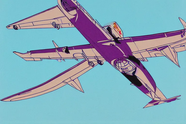 Prompt: extremely low landing of a wizzair at skiathos, greece. risograph artwork by moebius and alex ross, intricately deteailed, trending on artstation
