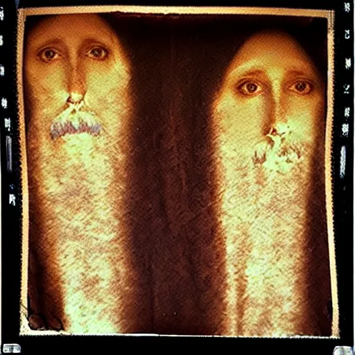 Prompt: shroud of turin, highly realistic, 8 k, highly detailed, polaroid photo