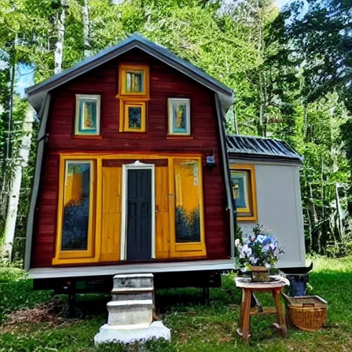 Image similar to tiny home that looks like st volodymyr's cathedral.