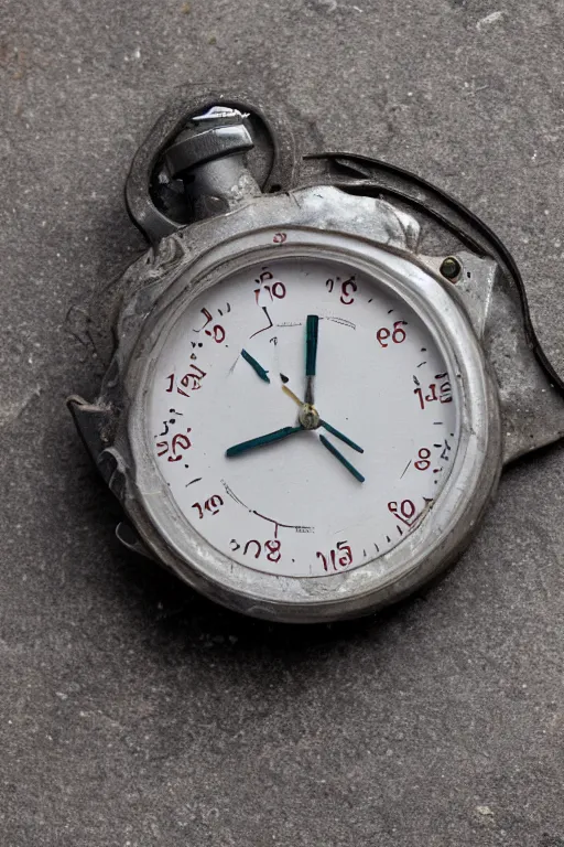 Image similar to An old stopwatch recovered from the bottom of the ocean