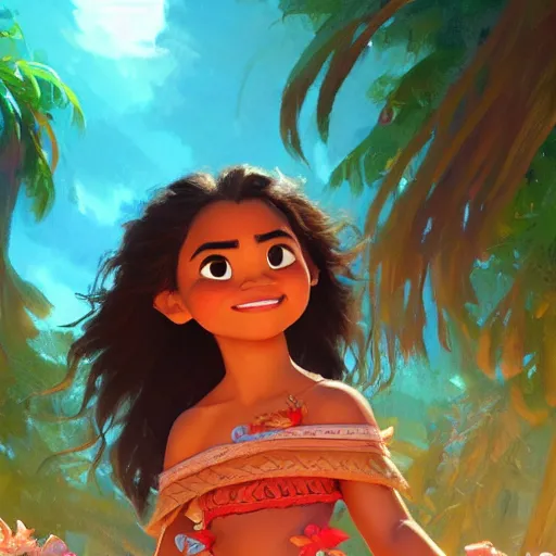 moana disney princess concept art