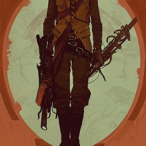 Image similar to an ultra detailed vector image of michael cera dressed as the hunter from bloodborne, concept art by alphonse mucha and greg rutkowski, cosmic horror, god rays