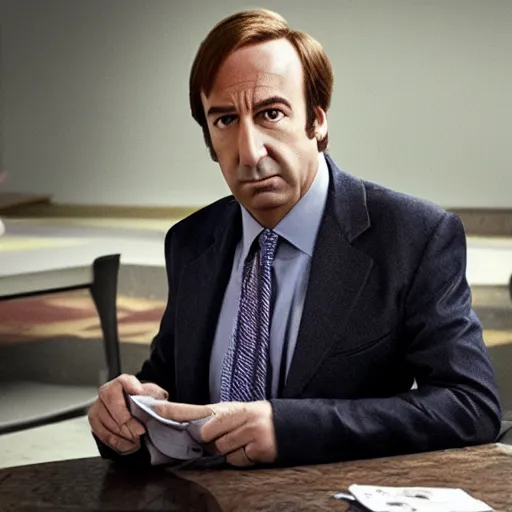 Prompt: nft of saul goodman