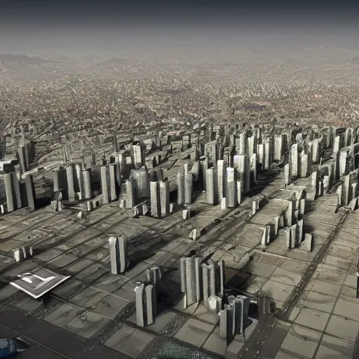 Prompt: Tehran in 2050, modern and beautiful, the most amazing city of the future, photorealistic, unreal engine, hyperdetails