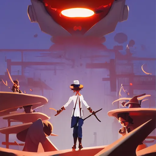 Image similar to hero world a clockwork orange 1 9 7 1, behance hd by jesper ejsing, by rhads, makoto shinkai and lois van baarle, ilya kuvshinov, rossdraws global illumination