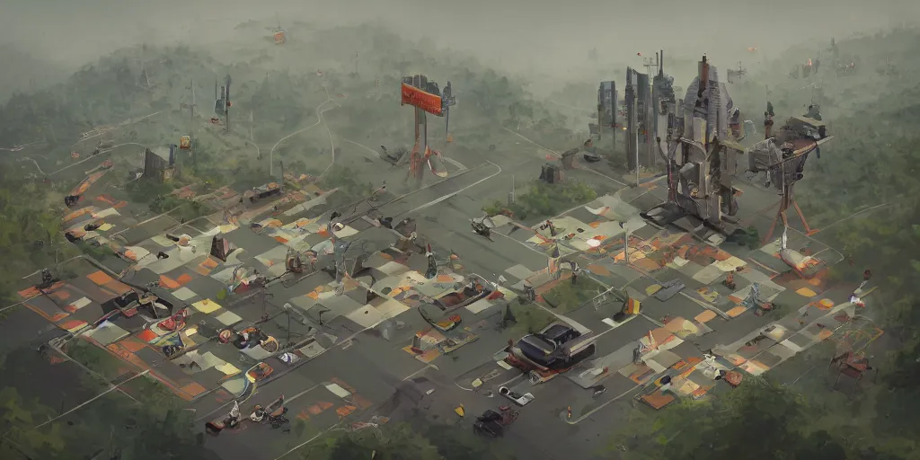 Image similar to chess by Goro Fujita and Simon Stalenhag , 8k, trending on artstation, hyper detailed, cinematic