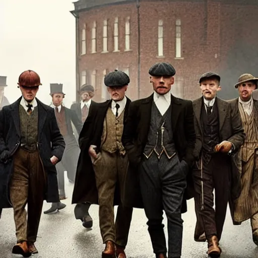 Prompt: peaky blinders tv show