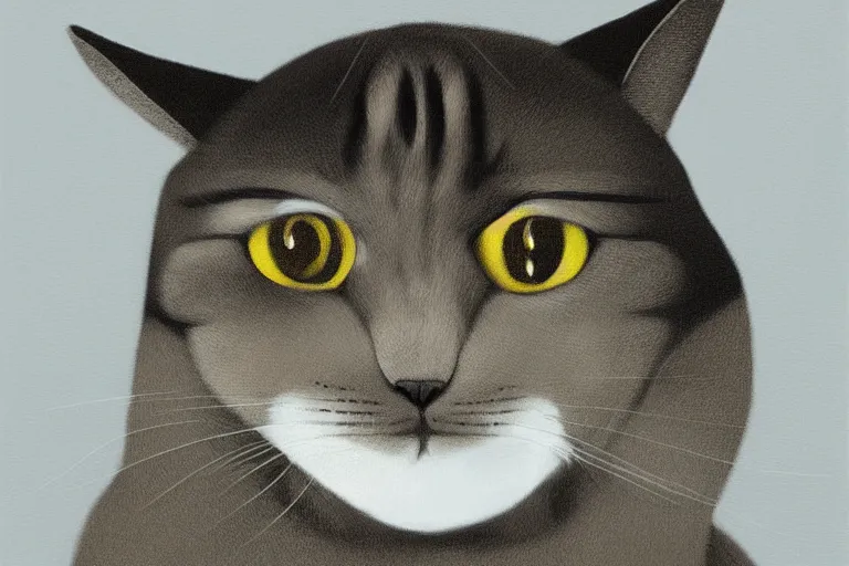 Image similar to cat pikachu hybrid animal, portrait by tim eitel