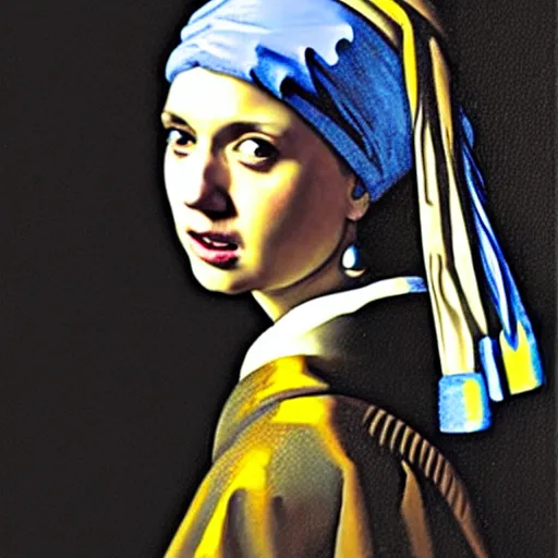 Image similar to painting of Henry Cavill, posed in the style of johannes vermeer girl with a pearl earring painting, hyperrealistic, moody lighting