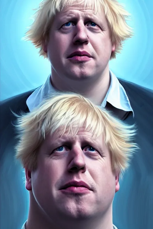 Prompt: boris johnson as patrick the star from sponge bob, realistic portrait, symmetrical, highly detailed, digital painting, artstation, concept art, smooth, sharp focus, illustration, cinematic lighting, art by artgerm and greg rutkowski and alphonse mucha