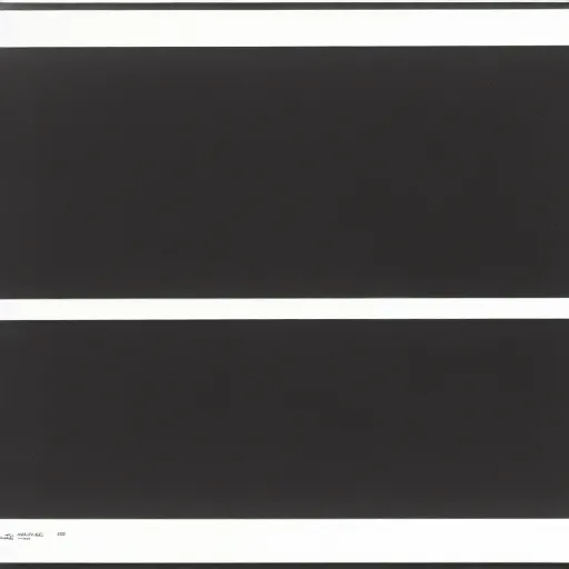 Image similar to black and white minimal logos by karl gerstner 1 9 7 0 s, large border, 8 k scan