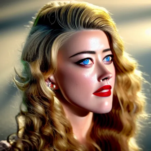 Prompt: amber heard made out of gourd amber heard as a gourd intercross hybrid mix intercross hybrid mix